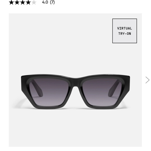 NWT Quay “NO APOLOGIES” blk frame/smk lense NEW DROP Super HOT Must Have Sunnies - Picture 2 of 9